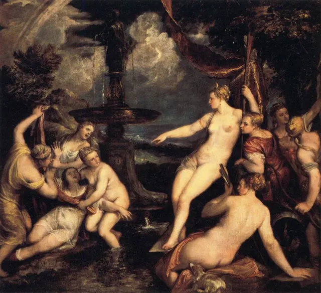Diana e Calisto, Ticiano