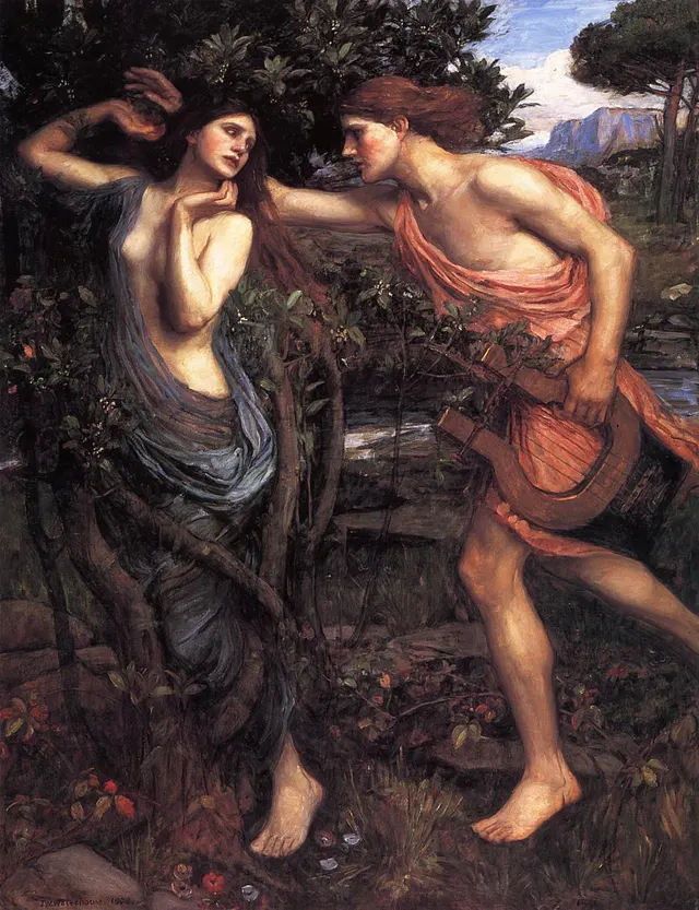 Apolo e Dafne, John William Waterhouse