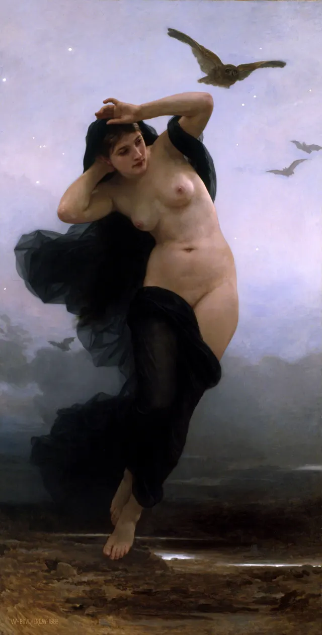 A Noite, William-Adolphe Bouguereau