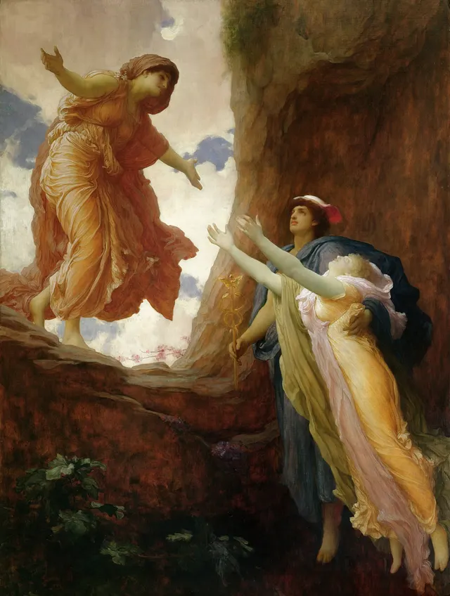 O Retorno de Perséfone, Frederic Leighton