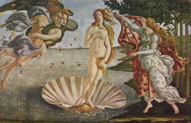 O Nascimento de Vênus, Sandro Botticelli
