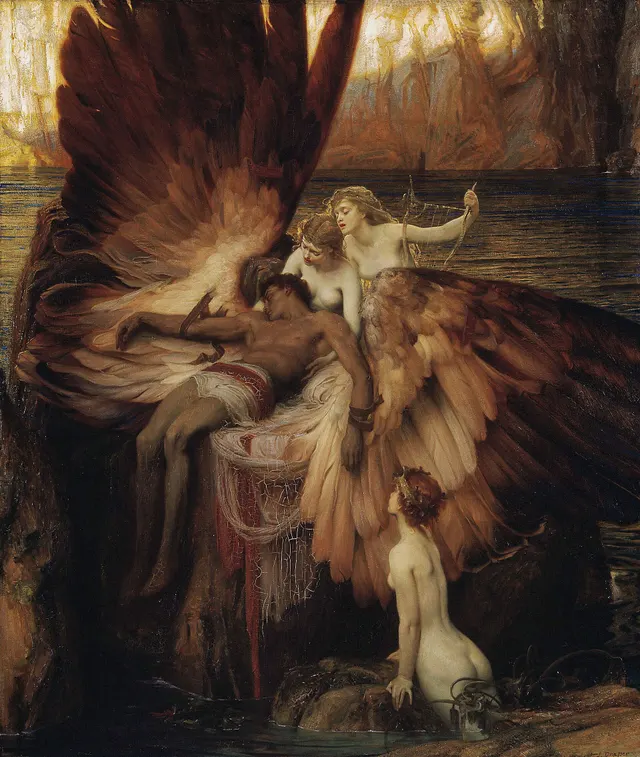 O Lamento por Ícaro, Herbert James Draper
