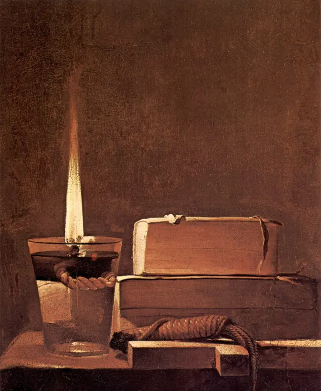 Madalena da chama fumegante, Georges de La Tour