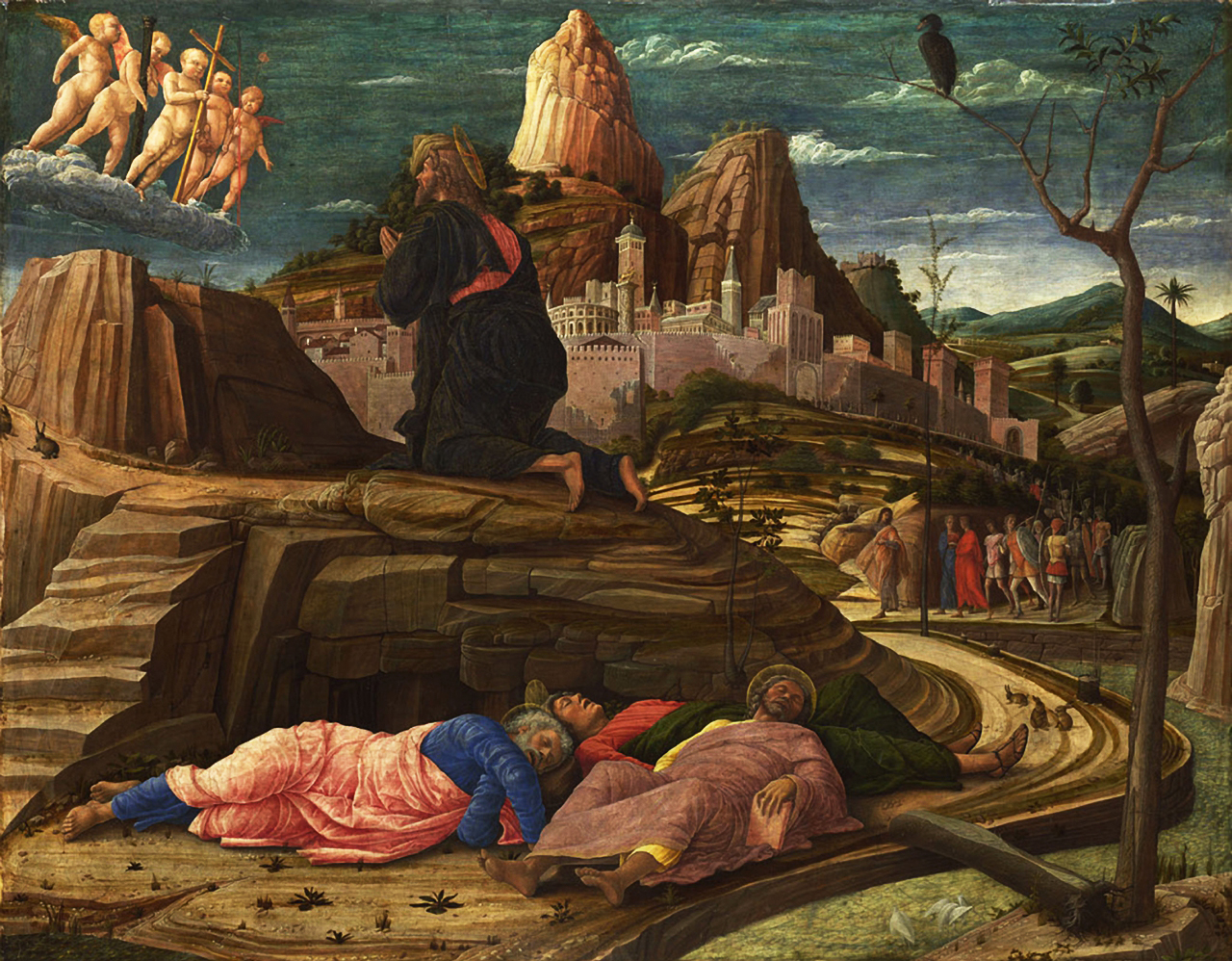 A Agonia no Horto, de Andrea Mantegna